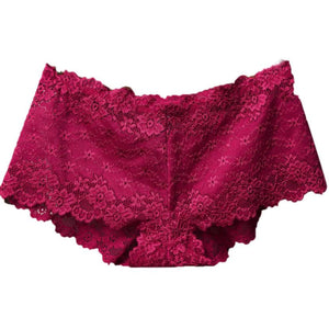 Women Lace Panties Lingerie Cotton Underwear Briefs Knickers 8 Colors Fashion Briefs Designed