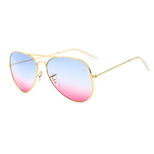 ROYAL GIRL Brand Designer Women Sunglasses Pilot Sun glasses Sea gradient shades Men Fashion glasses ss065