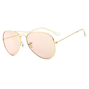 ROYAL GIRL Brand Designer Women Sunglasses Pilot Sun glasses Sea gradient shades Men Fashion glasses ss065