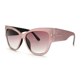 ROYAL GIRL Luxury Brand Designer Women Sunglasses Oversize Acetate Cat Eye Sun Glasses Sexy Shades ss649