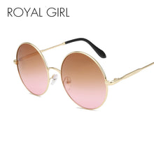 ROYAL GIRL Round Lens Brand Design Sunglasses Women Cool Sun Glasses Summer Style Feminino Gafas De Sol UV400 ss227