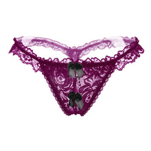 Sexy Trendy Women Underwear Panties Comfortable Floral G-String Lace Lingerie BK