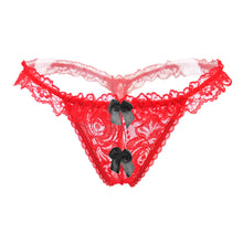 Sexy Trendy Women Underwear Panties Comfortable Floral G-String Lace Lingerie BK