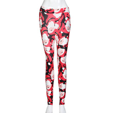 Fashion Women Christmas Skinny Printed Stretchy Pants Leggings