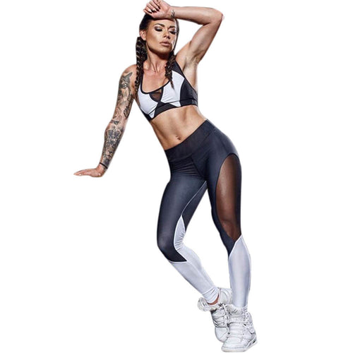 Women High Waist Sports Gym Yoga Running Fitness Leggings Pants Workout Clothes