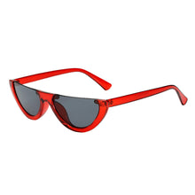 Female Fashion Frame Cat Eyes Shades Sunglasses Integrated UV Glasses