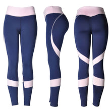 Women Skinny Leggings High Waist Elastic Yoga Fitness Sports Heart-shaped Pants