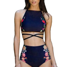 Women Bikini Set Swimwear Push-Up Padded Print Bra Swimsuit Beachwear