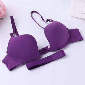 Size S-XL Sexy W cup Lingerie Women Ladies Swimwear Shaped Bras Deep U Plunge Bikini Underwear Swimwear Push Up Bra