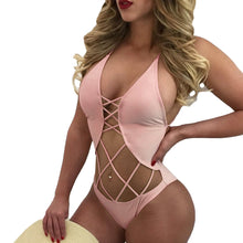 New Sexy Women Bandage Swimsuit Monokini Strappy Hollow Out Backless Beach Bathing Suit Bikini Swimwear