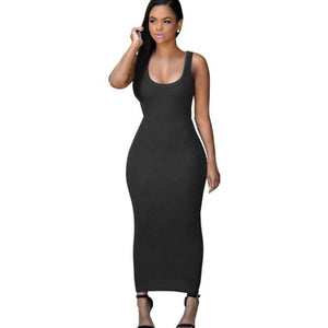 Women Summer Bandage Bodycon  Party Cocktail Maxi Long Dress